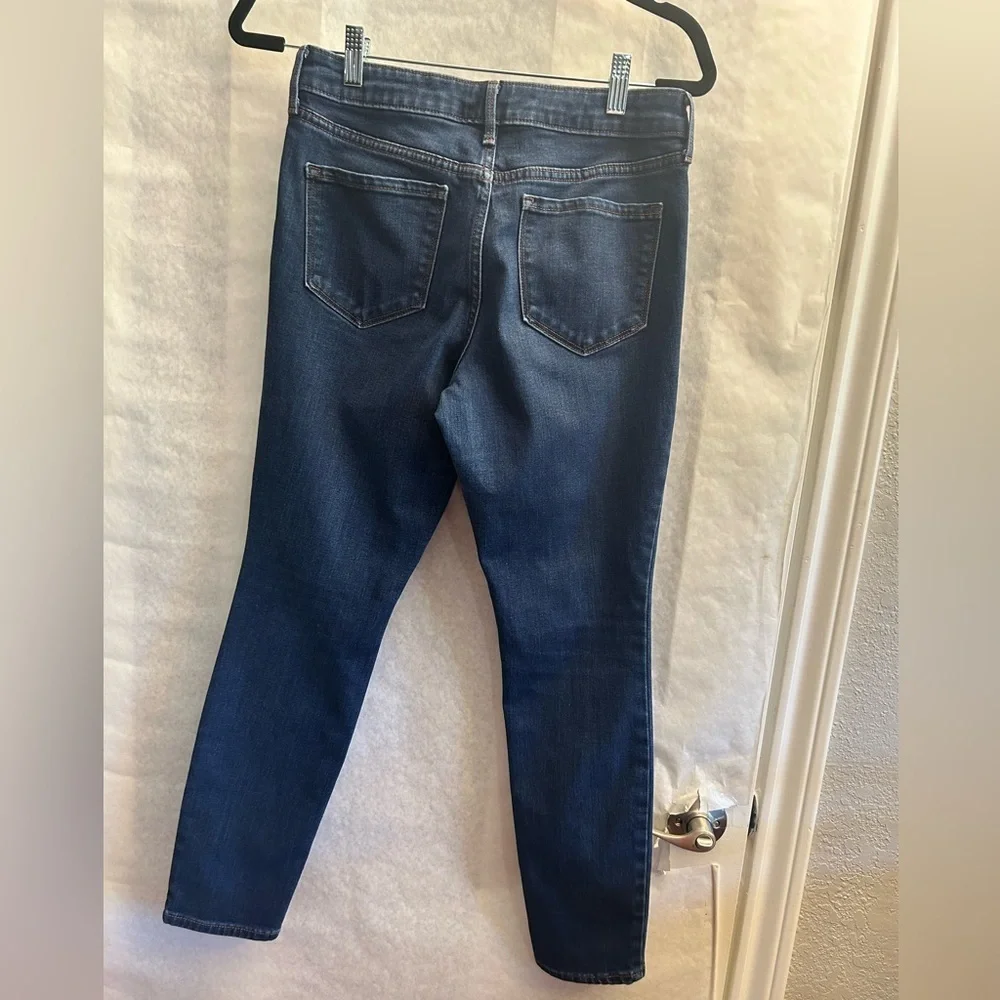 Old Navy Pop Icon Blue Skinny Jeans Versatile Everyday Wear Sz-6 Short. P13 - Picture 5 of 10